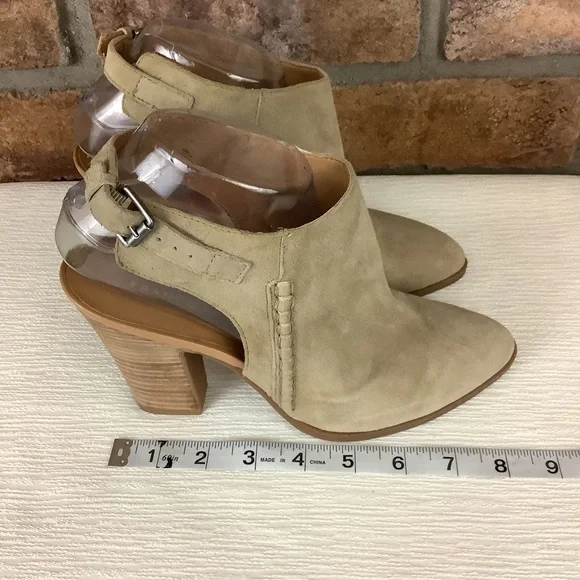 FRANCO SARTO “Adesso” Block Heel Leather Booties - Picture 10 of 14